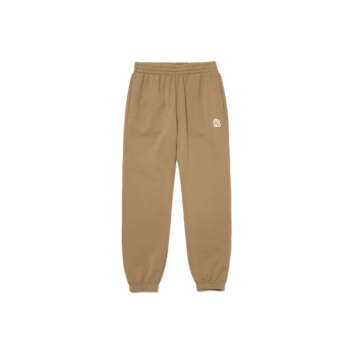 MLB New York Yankees Knitted Sweatpants Unisex Khaki-0
