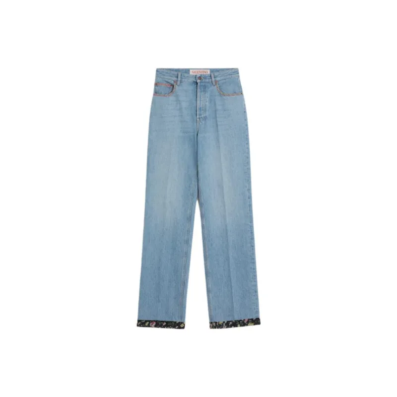 Valentino SS25 Jeans Men's Blue-0