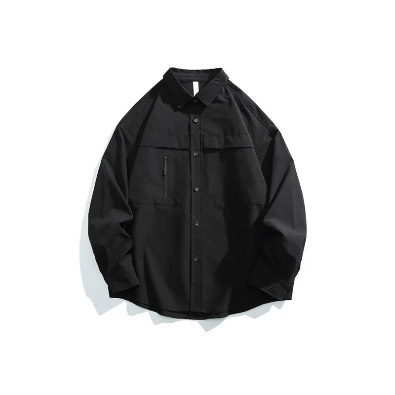 Yalu Jackets Coats Unisex Forest Green-2