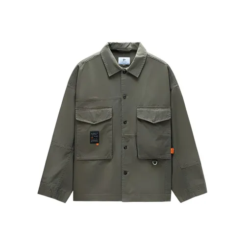 GOLDLION G+ Jackets Coats Men's Khaki Green