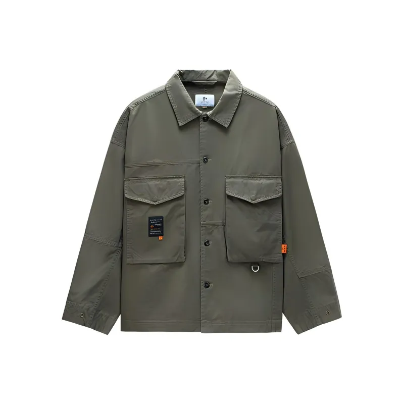 GOLDLION G+ Jackets Coats Men's Khaki Green-0