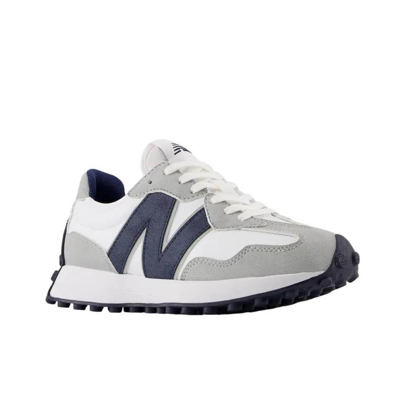 New Balance NB 327 Anti Slip Wear Resistant Low Top Casual Running Shoes Women's White Gray-2