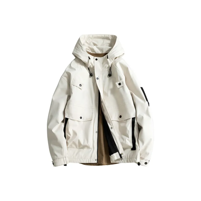 S.k. Manor Hill Jackets Coats Unisex Leju Apricot-0
