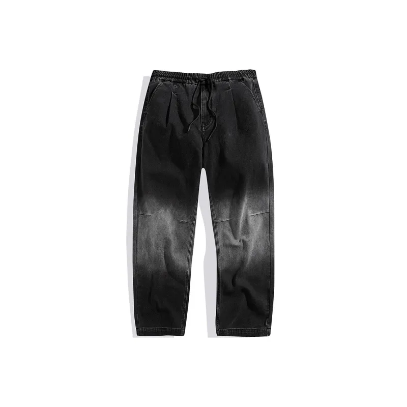 PEACEBIRD MEN Gradient Washable Trendy Jeans Men's-5