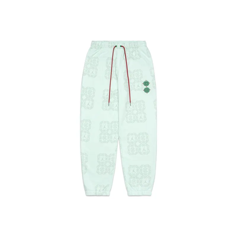 JORDAN X Clot Jade Fleece Sweatpants-0