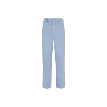 FENDI Worn Effect Straight Leg Pants
