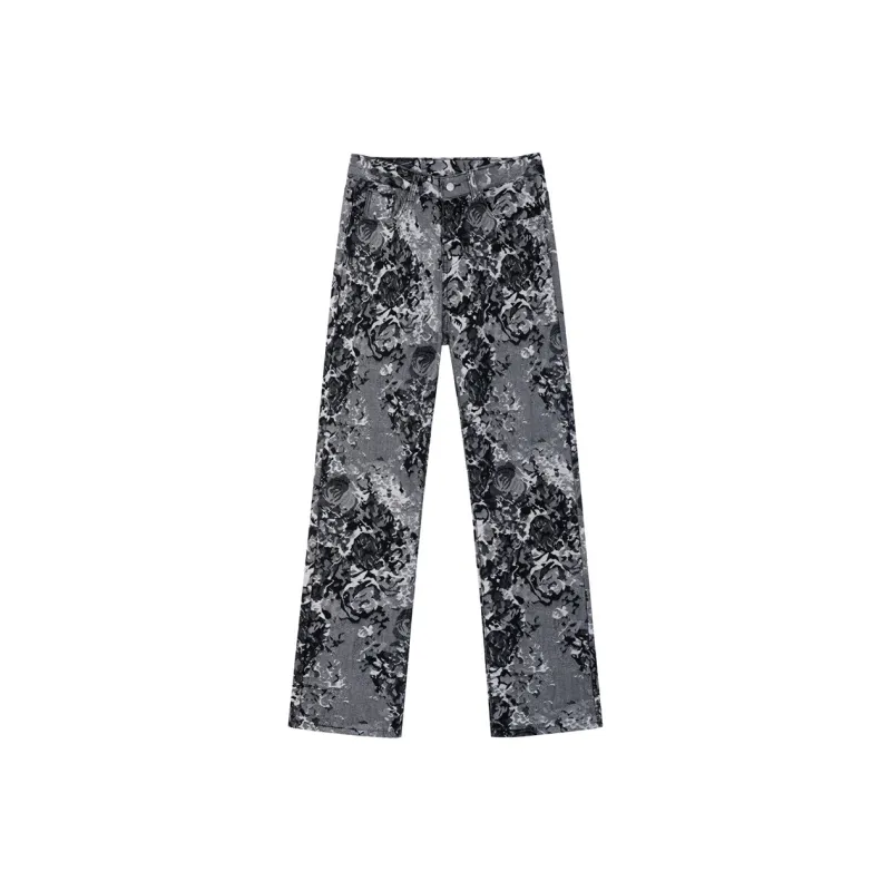 Glona Klio Jeans Unisex Black White-0