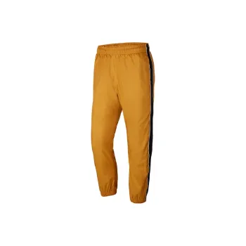 Nike Knitted Sweatpants Men Spicy Sauce Yellow