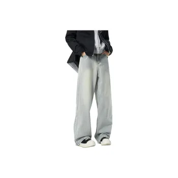 JUNGLE PANDA Jeans Unisex Blue White