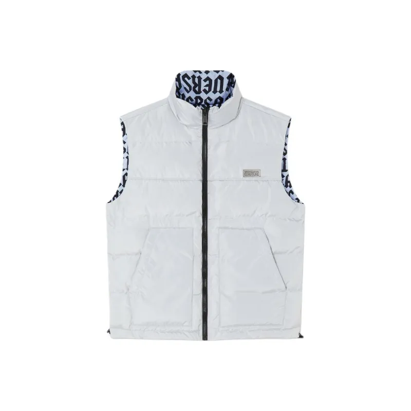 VERSACE JEANS COUTURE SS24 Down Jacket Men's Blue-0