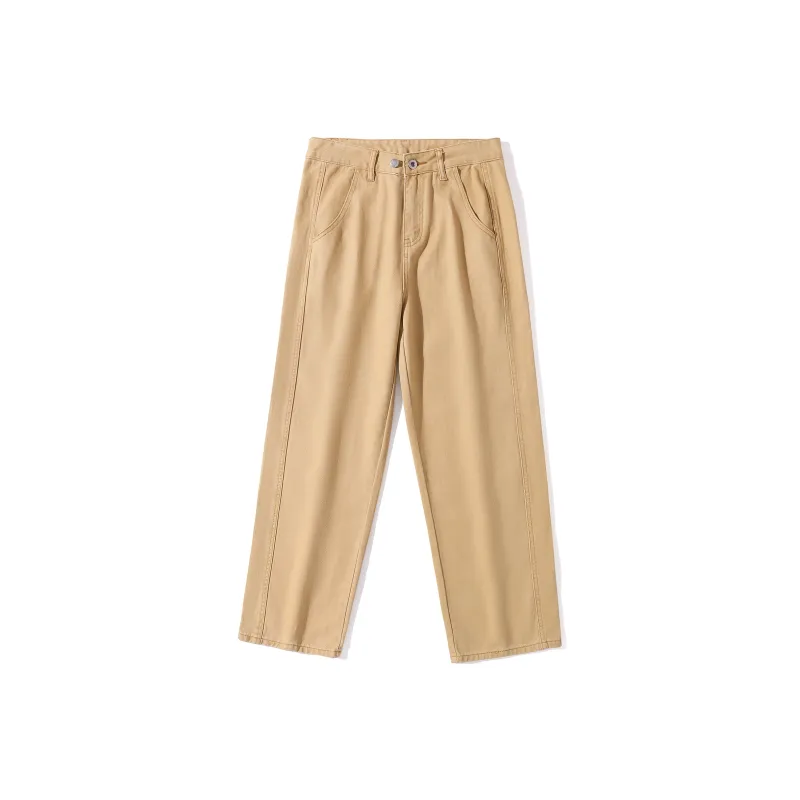 Jaslcs Straight Jeans Unisex Earth Yellow-0