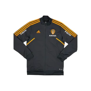 Adidas Jackets Coats Player Edition 2022-23 Season Leeds United Men's Black