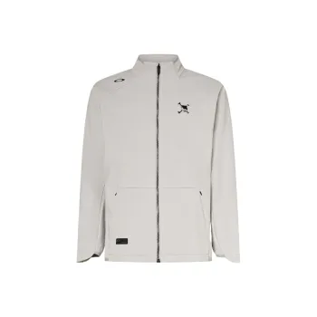 Oakley Skull Thermo Wind Jacket Jackets Coats Men's Gray Stone Color