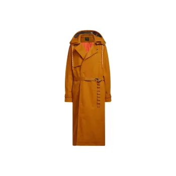Adidas Ivy Park Two in One Twill Hooded Coat All Gender