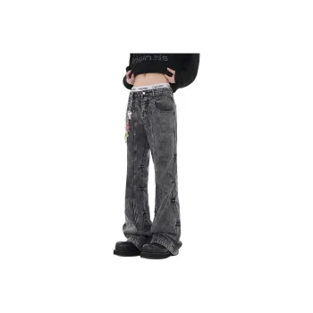 Caramella Jeans Unisex Smoke Gray