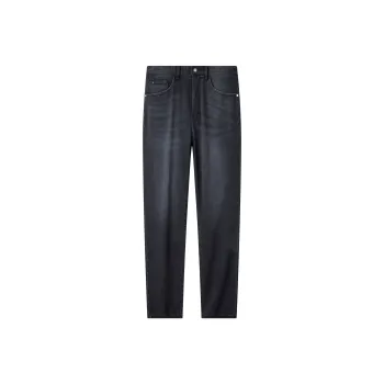 Jiumuwang Men's Pants Expert Jeans Men's Dark Gray+Fitted Version