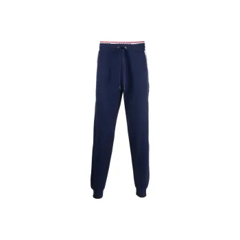 MOSCHINO Knitted Sweatpants Men Dark Blue