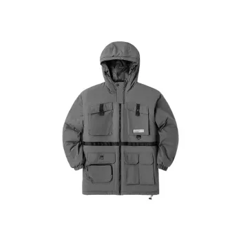 Lee Puffer Jackets Men Gray
