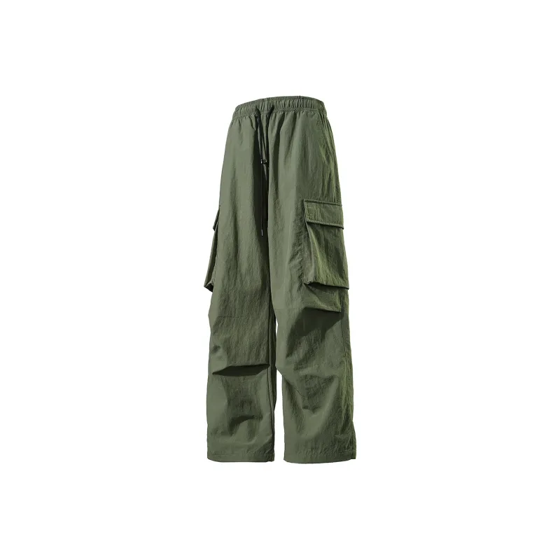 MIIOW Trendy Party Collection Cooling Summer Collection Cargo Pants Unisex-4