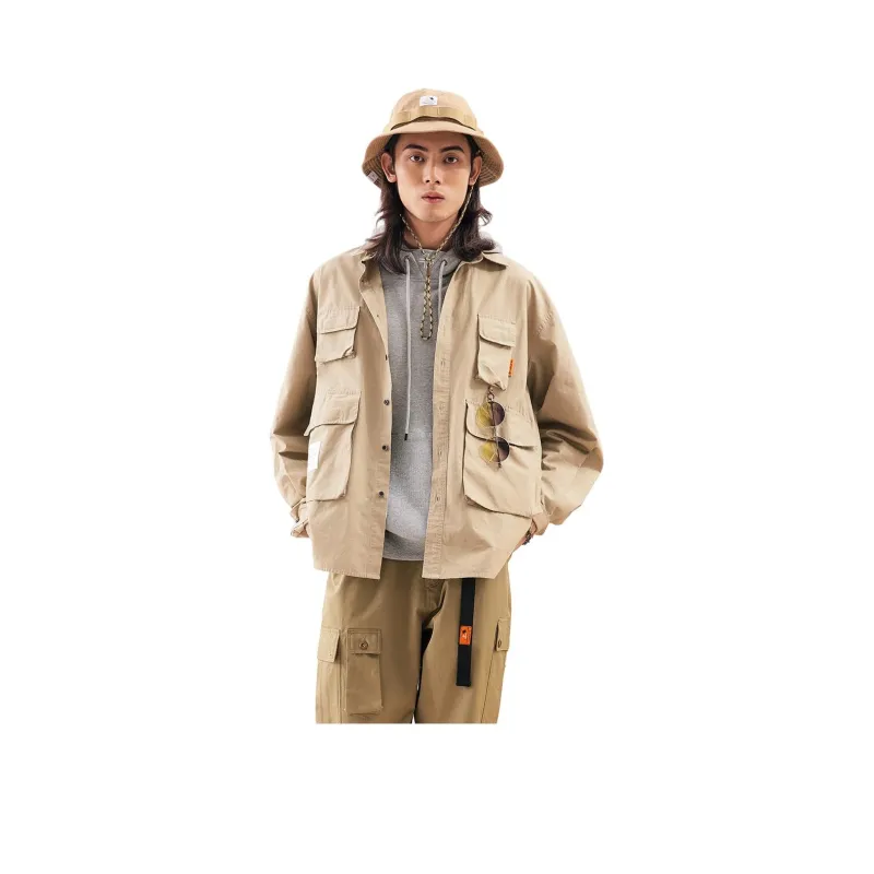 GOLDLION G+ Jackets Coats Men's Apricot-0