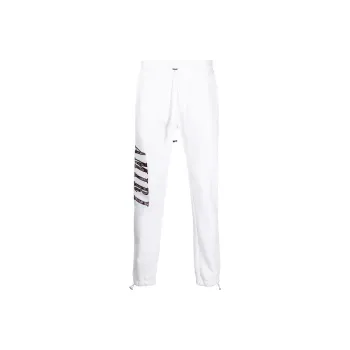 AMIRI Paisley Logo Print Elasticated Sweatpants