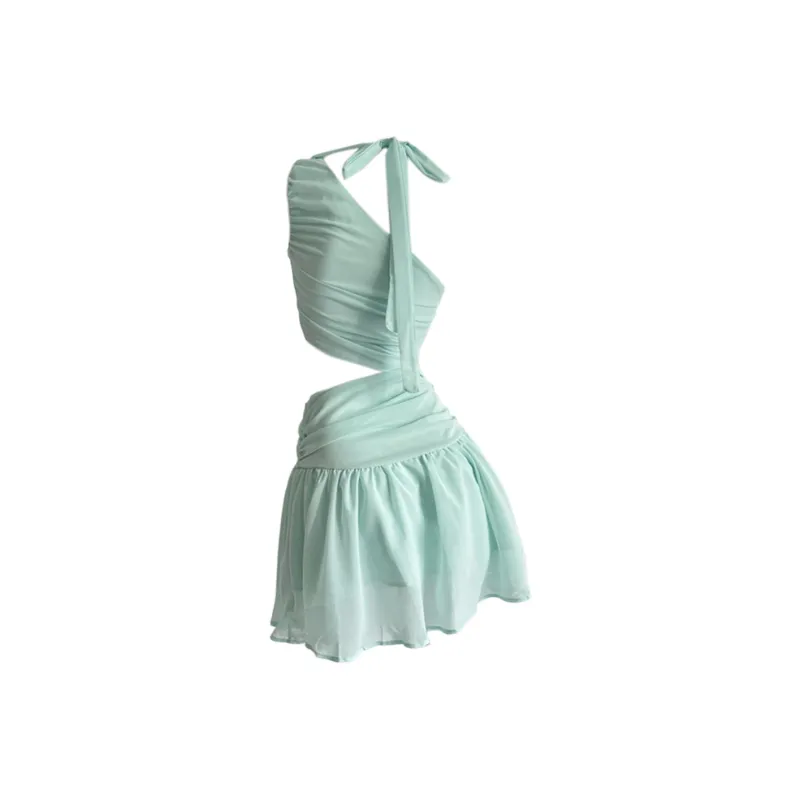 CANTALOVE Sleeveless Dress Women's Mint Green-1