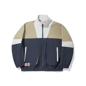 LiNing x CHUMS Jackets Coats Men's Gemstone Deep Blue And Brown