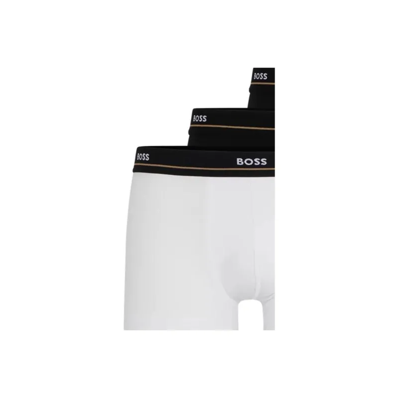 HUGO BOSS Logo-print Briefs-1