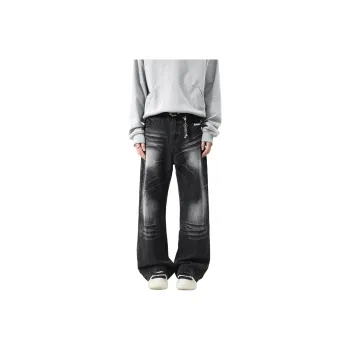 RICE NINE TEN Jeans Unisex Graphite Black