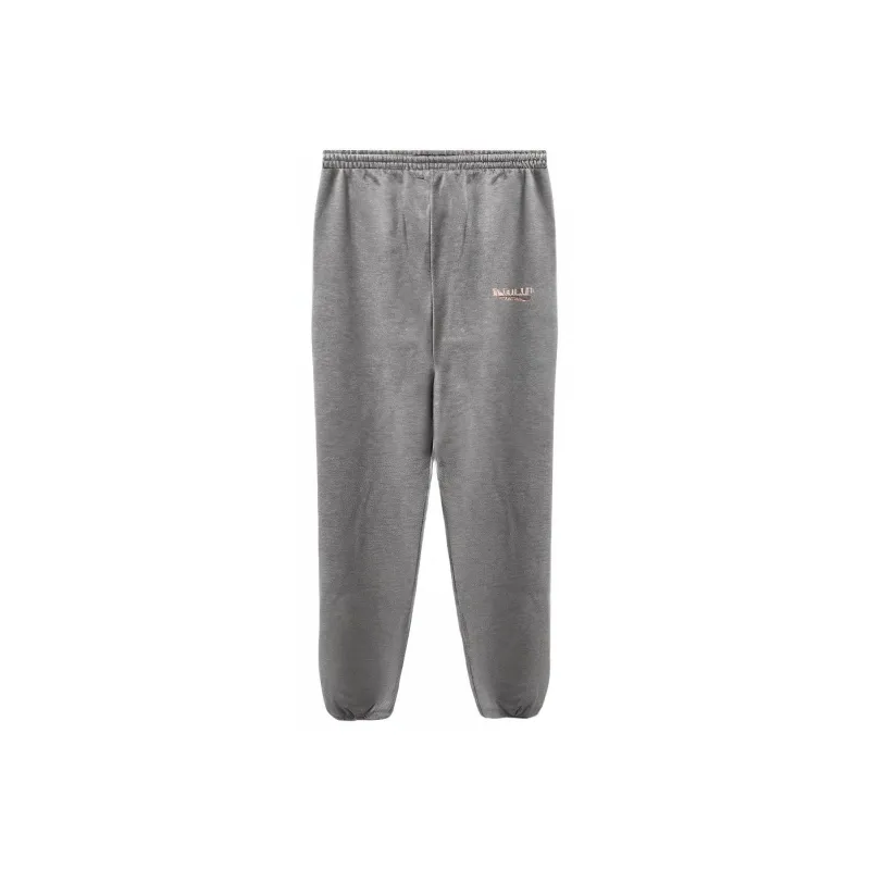 Balenciaga Knitted Sweatpants Men Gray-0