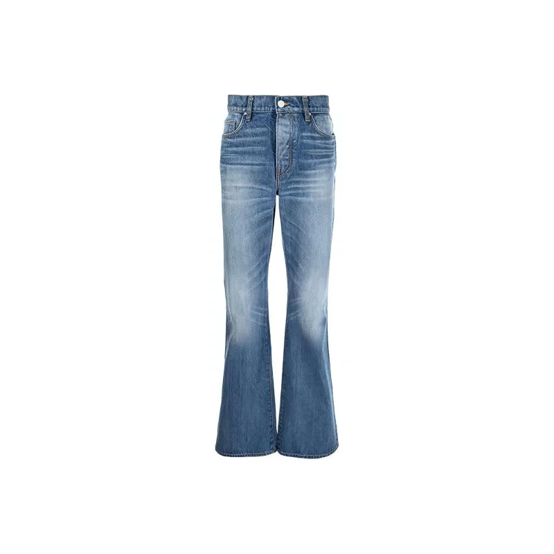 AMIRI Wide Leg Baggy Jeans-0