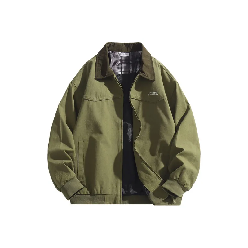 YOSICIL Jackets Coats Men's Jam Fruit Red-6
