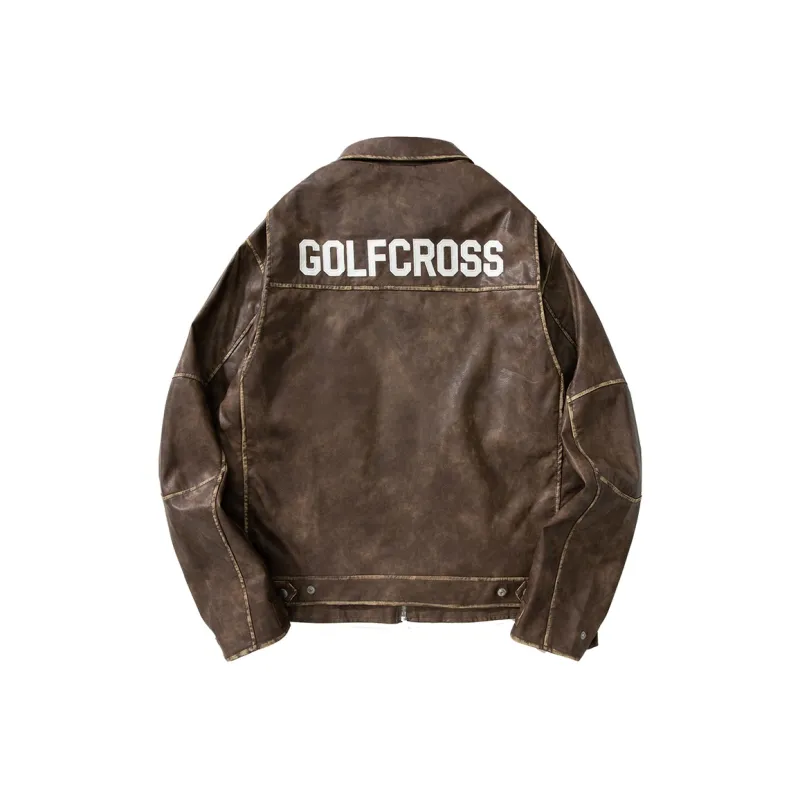 GOLFCROSS Leather Jackets Unisex-8