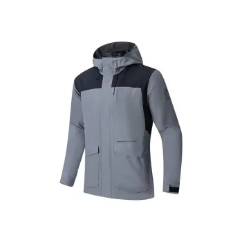 Anta Outdoor Collection Jackets Coats Men's Pencil Gray