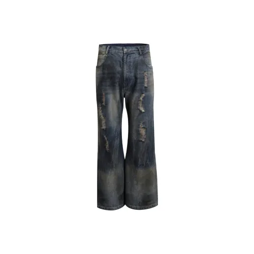 DND4DES Jeans Unisex Blue