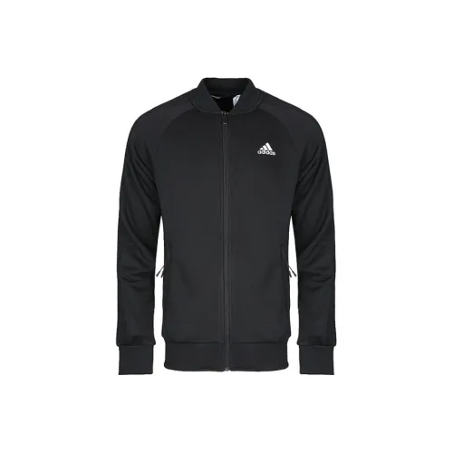 Adidas JKT KN 3S TT Jackets Coats Men's Black