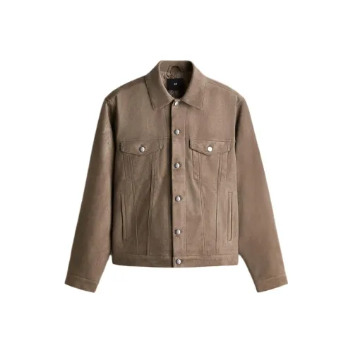 H&M 다크 베이지 남성 자켓