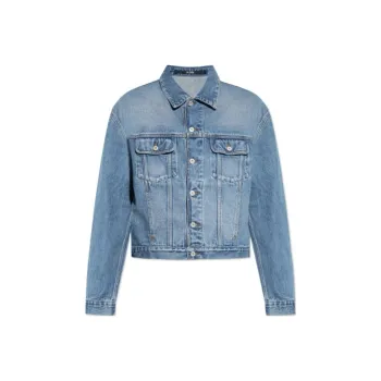 Jacquemus Collared Button Up Denim Jacket