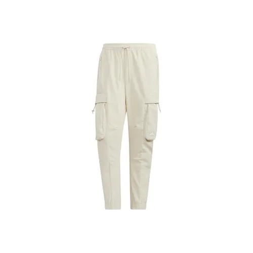 Adidas Knitted Sweatpants Men's Beige