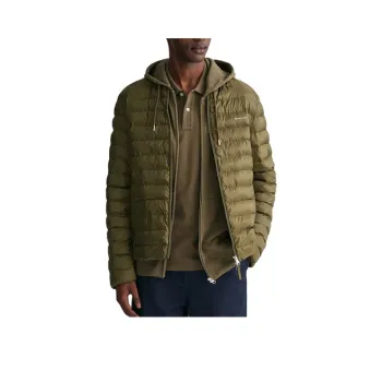 GANT Puffer Jacket Men's Pine Green