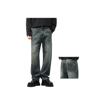 DABAISHA Jeans Men's Nostalgic Blue