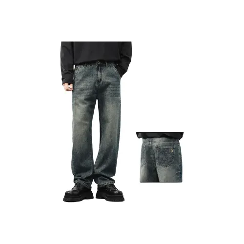 DABAISHA Jeans Men's Nostalgic Blue