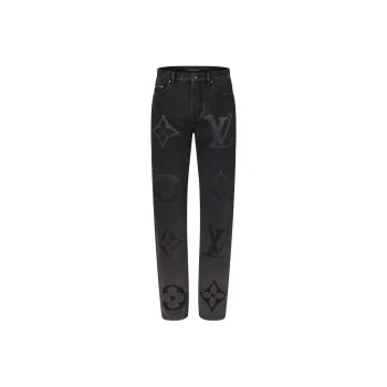 LOUIS VUITTON Monogram Denim Pants