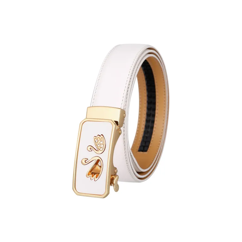 CATELLES Cow Split Leather Belts Women's 2.4cm-7