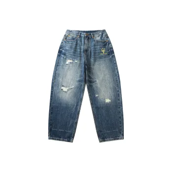 Maserati Jeans Unisex Blue