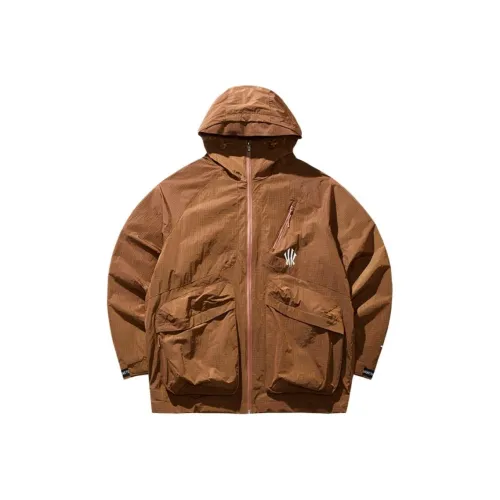 Anta Basketball Collection Jackets Coats Unisex Luxurious Brown