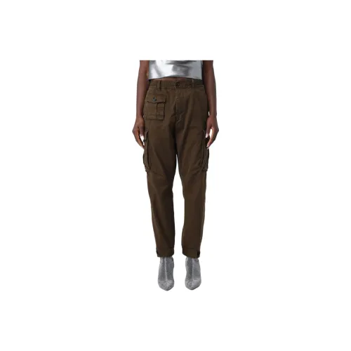 DSQUARED 2 Urban Cyprus Elastic Waist Cargo Feather