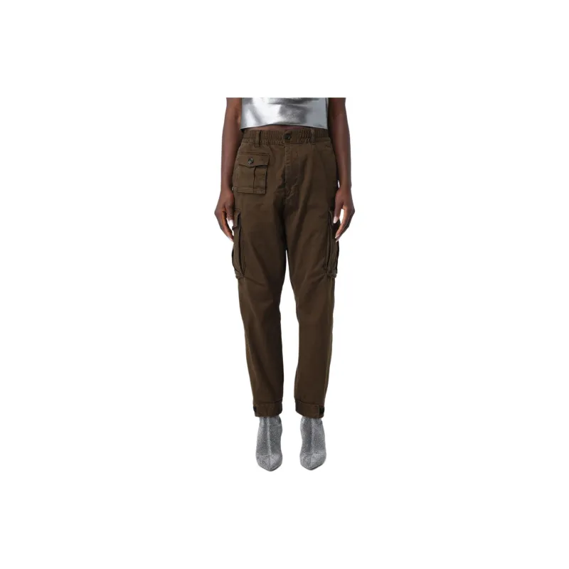 Dsquared2 Urban Cyprus Elastic Waist Cargo Pants-0