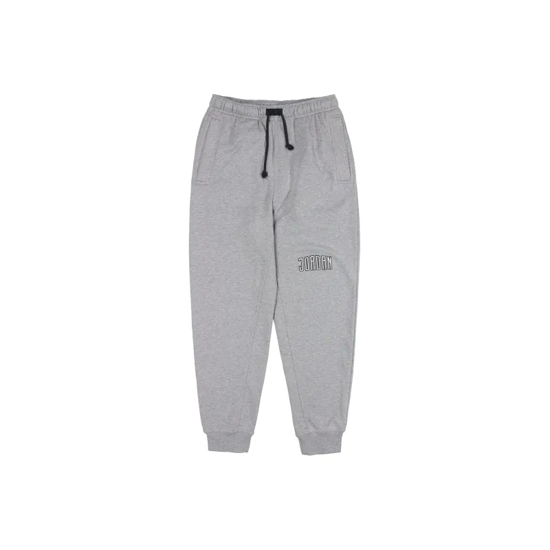 Jordan Knitted Sweatpants Men Light Gray-0