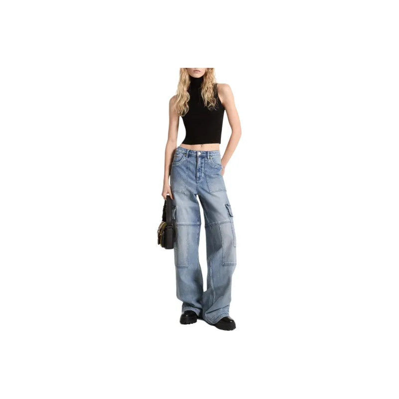 MICHAEL KORS MMK SS24 Jeans Unisex Blue-0